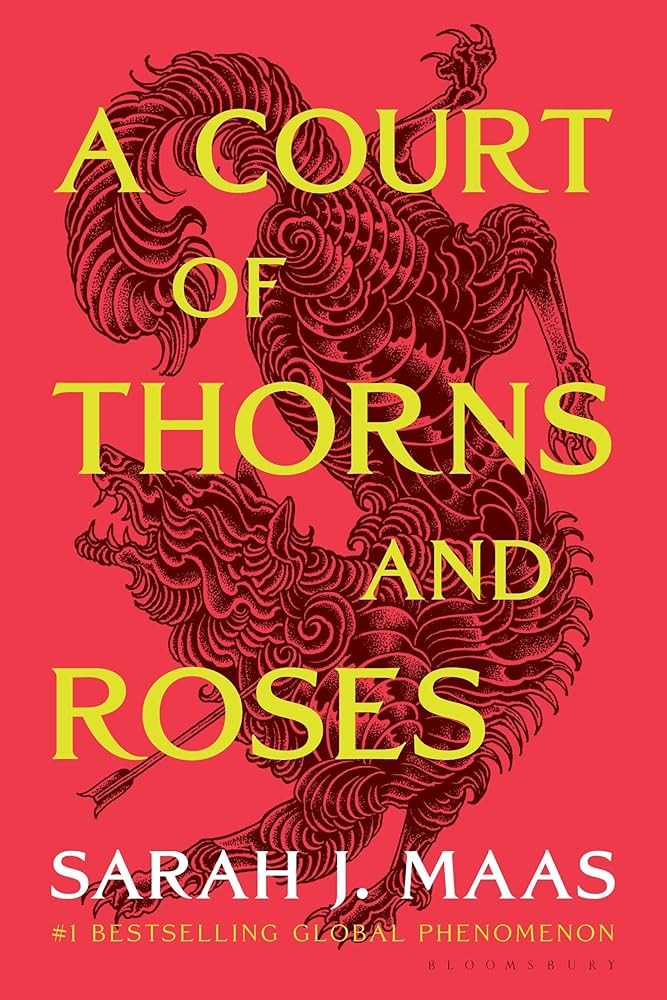 Cover of A Court of Thorns and Roses by Sarah J. Maas